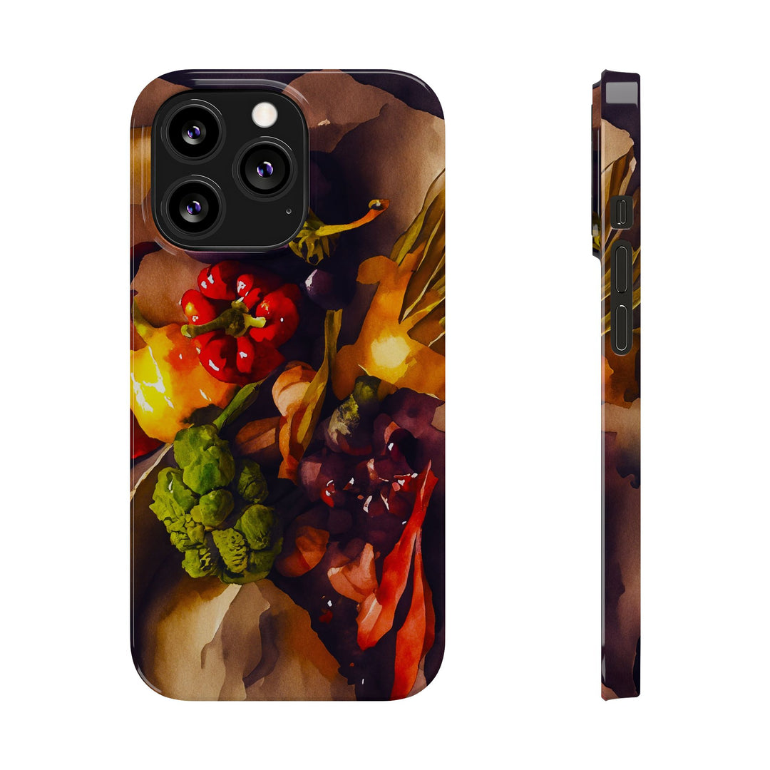 Slim Fall Farm Vegetables Cute Phone Cases for Iphone | iPhone 15 Case | iPhone 15 Pro Max Case, Iphone 14, Iphone 14 Pro Max, Iphone 13 - Studio40ParkLane