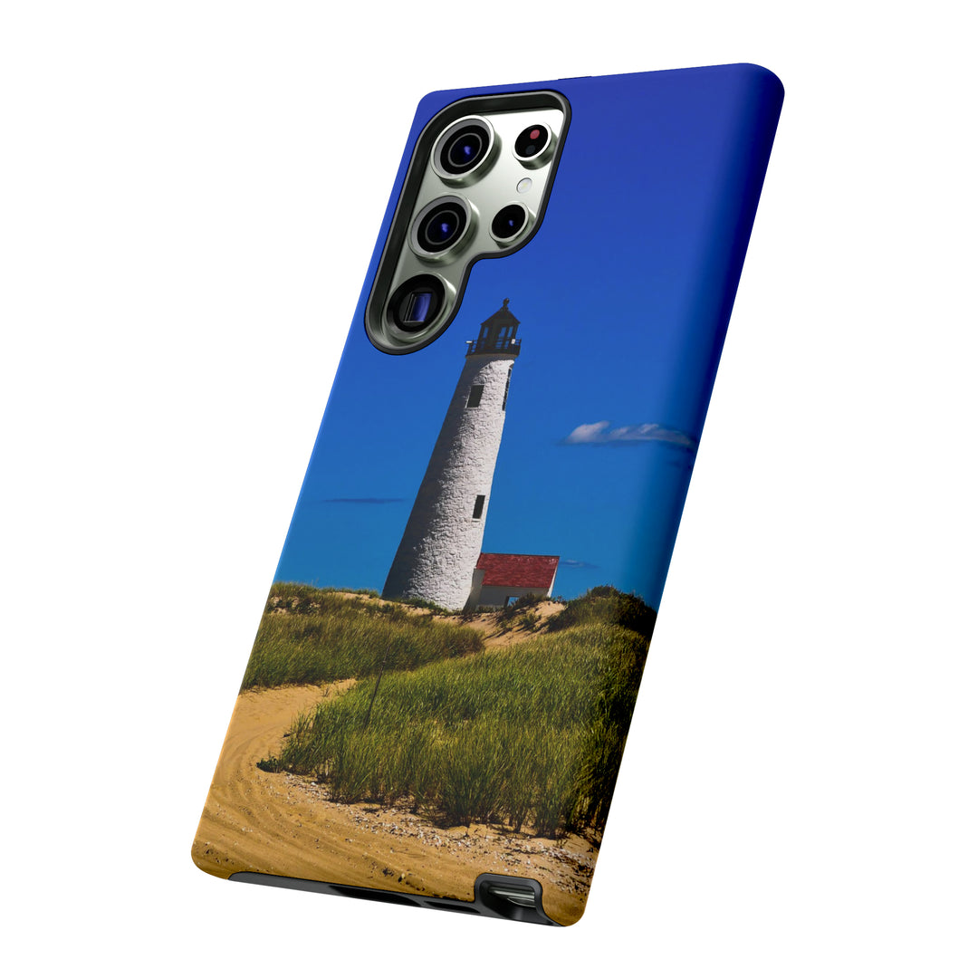 Cute Samsung Phone Case | Aesthetic Samsung Phone Case | Lighthouse Beach | Galaxy S23, S22, S21, S20 | Luxury Double Layer | Cool - Studio40ParkLane