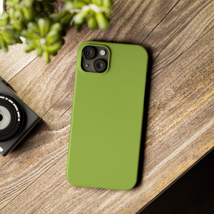 Slim Chartreuse Green Gift for Her Aesthetic Cute Phone Case for Iphone 16 - | iPhone 15 Pro Max Case | iPhone 14 Case 13 12 11 10 9 8 7 - Studio40ParkLane