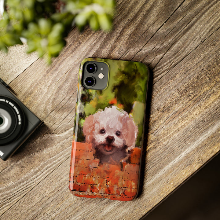 Slim Cute Phone Cases for Iphone - | iPhone 15 Case | iPhone 15 Pro Max Case, Iphone 14 Case, Iphone 14 Pro Max, Iphone 13, Bichon Frise Dog - Studio40ParkLane