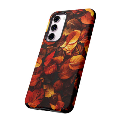 Autumn Fall Leaves Gift for Her Cute Phone Case for, Samsung Galaxy S24, S23, S22, S21, IPhone 16 Case | Iphone 15, Iphone 14, IPhone 13 Case