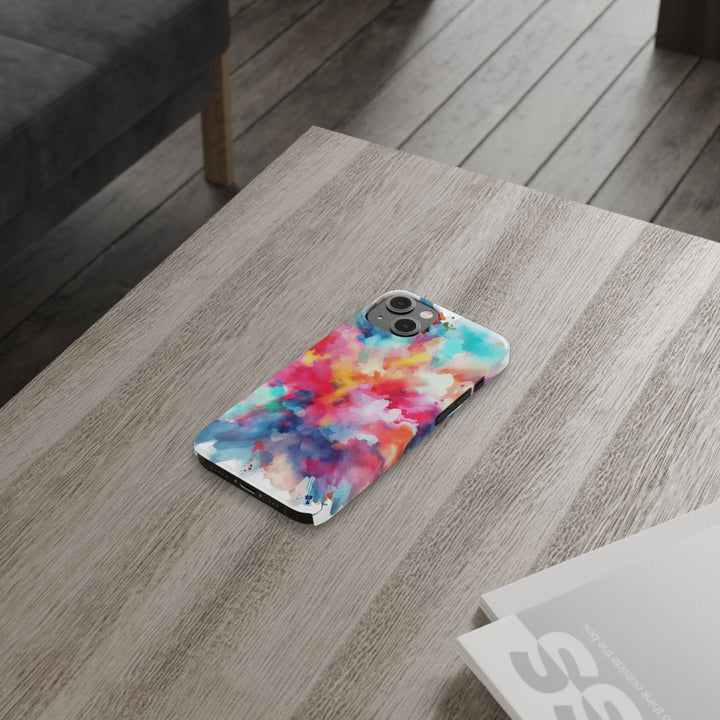Slim Paint Splash Gift for Her Cute Phone Cases for Iphone 16 Pro Max | iPhone 15 Case | iPhone 15 Pro Max Case, Iphone 14, Iphone 14 Pro Max, Iphone 13 12 11 8 7 - Studio40ParkLane