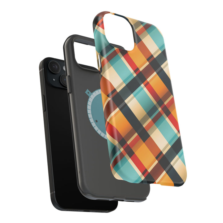 Checkered Plaid Magsafe Gift for Her Cute Phone Case for Iphone, | iPhone 16 | iPhone 15 Pro Max, Iphone 14 Pro Max, 13 12 11 10 9 8 7 - Studio40ParkLane