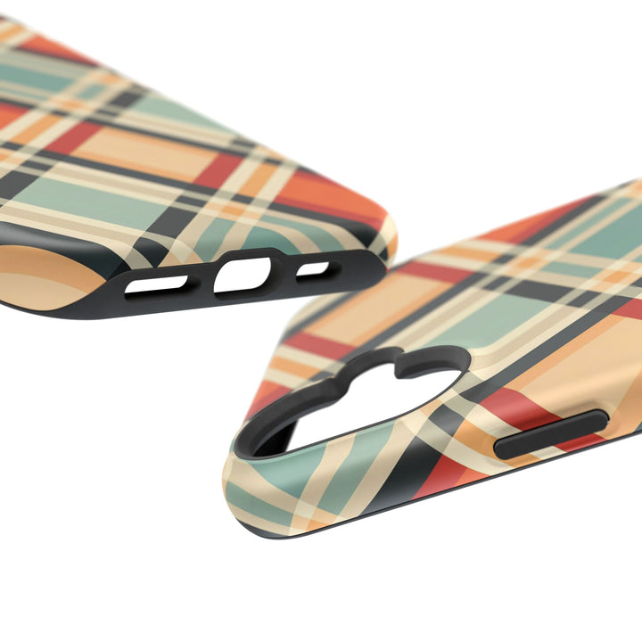 Checkered Plaid Magsafe Gift for Her Cute Phone Case for Iphone, | iPhone 16 | iPhone 15 Pro Max, Iphone 14 Pro Max, 13 12 11 10 9 8 7 - Studio40ParkLane