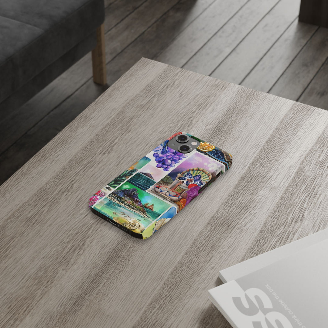 Slim Travel Coquette Collage Cute Phone Cases for Iphone | iPhone 15 Case | iPhone 15 Pro Max Case, Iphone 14, Iphone 14 Pro Max, Iphone 13 - Studio40ParkLane