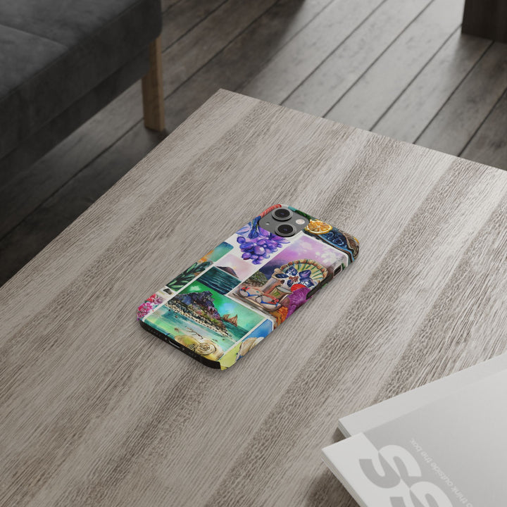 Slim Travel Coquette Collage Cute Phone Cases for Iphone | iPhone 15 Case | iPhone 15 Pro Max Case, Iphone 14, Iphone 14 Pro Max, Iphone 13 - Studio40ParkLane