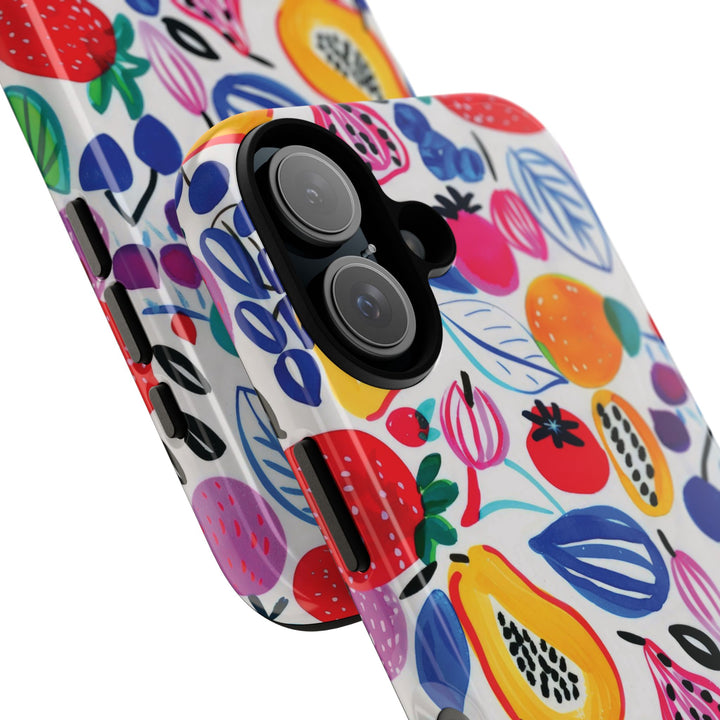 Summer Fruit Cute Tough Phone Case - For Apple iPhone Case 17, 16, 15 Pro Max, 14 Plus, 13 Pro, 12, Samsung Galaxy S26, S25, S24 Plus Ultra - Studio40ParkLane
