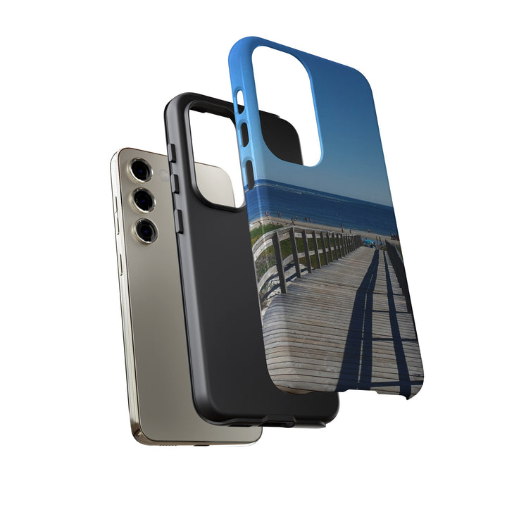 Cute Samsung Case | Cool Iphone Case | Summer Beach Walk, Samsung S24, S23, S22, S21, IPhone 15 Case | Iphone 14 Case, Iphone 13 Case - Studio40ParkLane