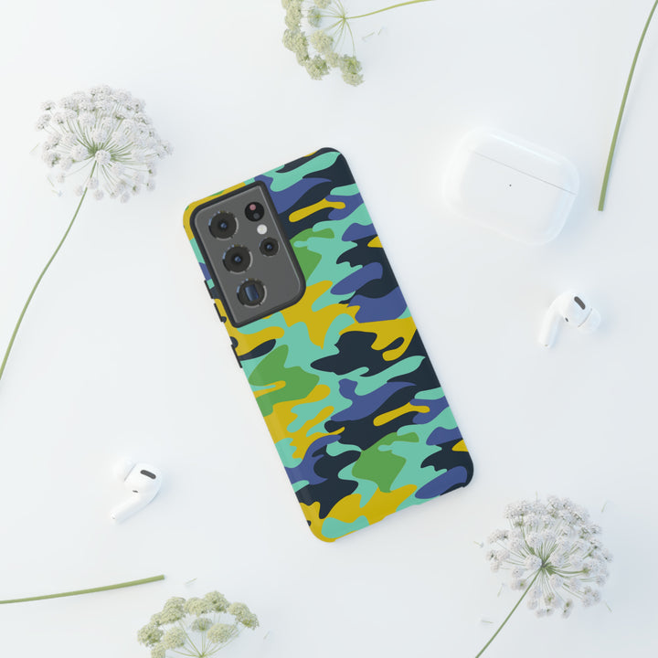 Cute Phone Cases | Aesthetic Phone Cases | For Galaxy S23, S22, S21, S20 | Late Spring Camouflage, Protective Phone Case - Studio40ParkLane