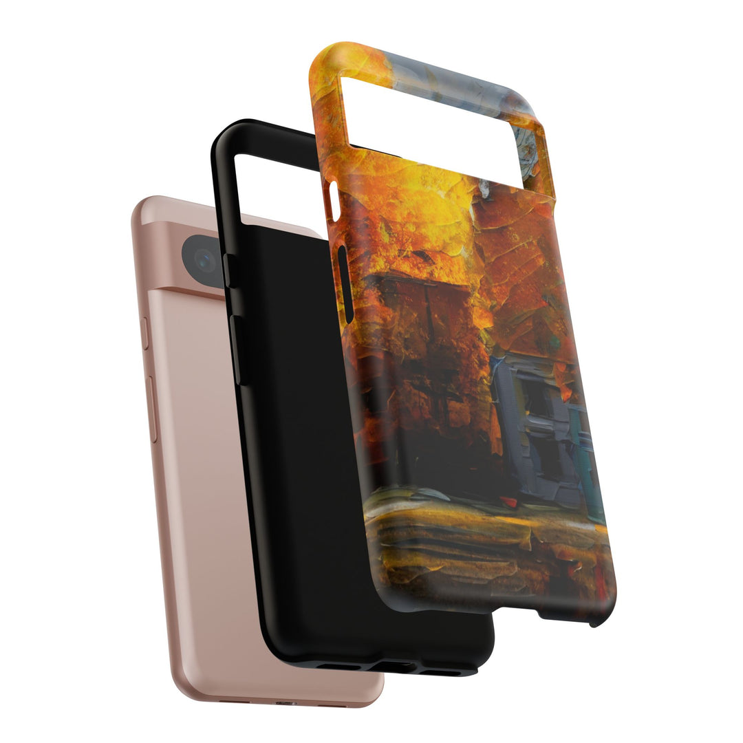 Impact Resistant, Fall Leaves Oil Painting, Cute Phone Cases for Samsung S24, S23, S22, S21, IPhone 15 pro Iphone 14 pro Iphone 13 IPhone 12 Iphone 11 - Studio40ParkLane
