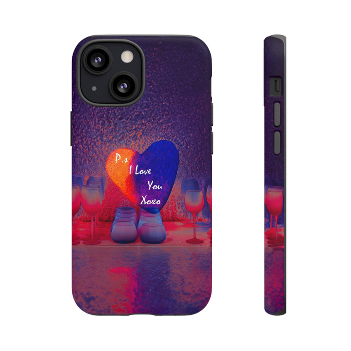 Cute Samsung Case | Cool Iphone Case | PS I love You - Heart, Samsung S24, S23, S22, S21, IPhone 15 Case | Iphone 14 Case, Iphone 13 Case - Studio40ParkLane