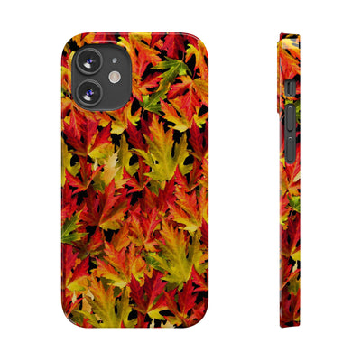 Slim Fall Leaves Slim Cute Phone Cases for Iphone  | iPhone 15 Case | iPhone 15 Pro Max Case, Iphone 14, Iphone 14 Pro Max, Iphone 13