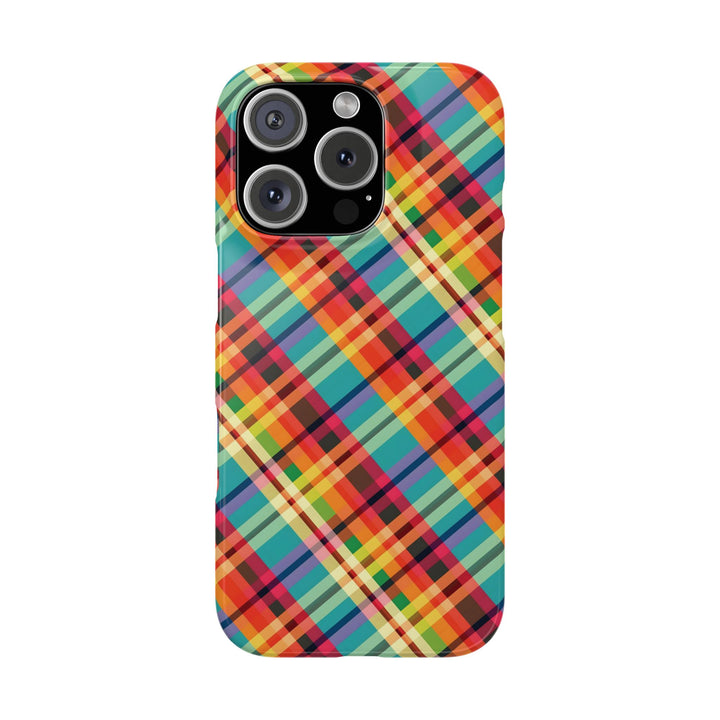 Slim Checkered Plaid Gift for Her Cute Phone Cases for Iphone 16 Pro Max | iPhone 15 Case | iPhone 15 Pro Max Case, Iphone 14, 13, 12, 11, 10, 8, 7 - Studio40ParkLane