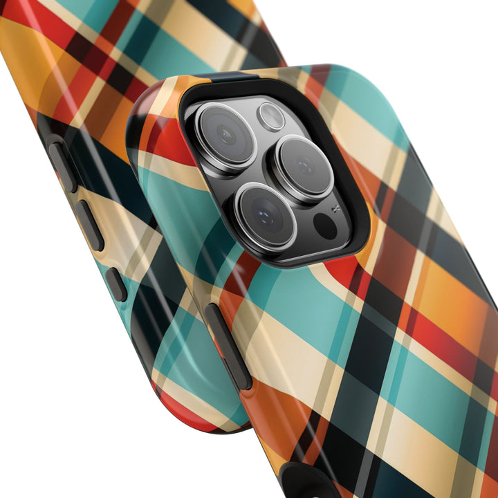 Checkered Plaid Magsafe Gift for Her Cute Phone Case for Iphone, | iPhone 16 | iPhone 15 Pro Max, Iphone 14 Pro Max, 13 12 11 10 9 8 7 - Studio40ParkLane