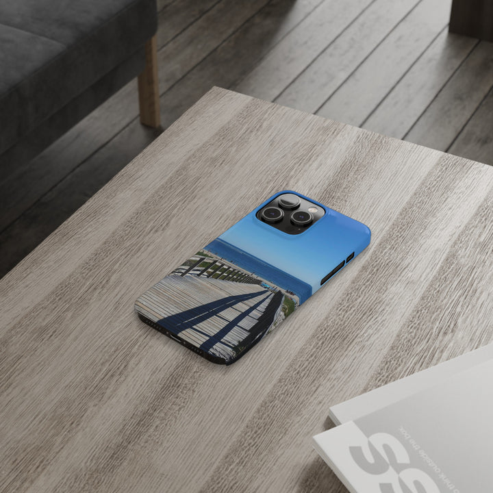 Slim Cute Phone Cases for Iphone - | iPhone 15 Case | iPhone 15 Pro Max Case, Iphone 14 Case, Iphone 14 Pro Max, Iphone 13, Summer Beach Walk - Studio40ParkLane