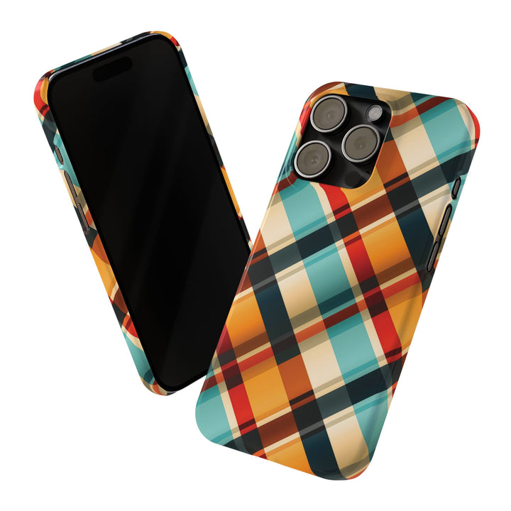 Slim Checkered Plaid Gift for Her Cute Phone Cases for Iphone 16 Pro Max | iPhone 15 Case | iPhone 15 Pro Max Case, Iphone 14, 13, 12, 11, 10, 8, 7 - Studio40ParkLane