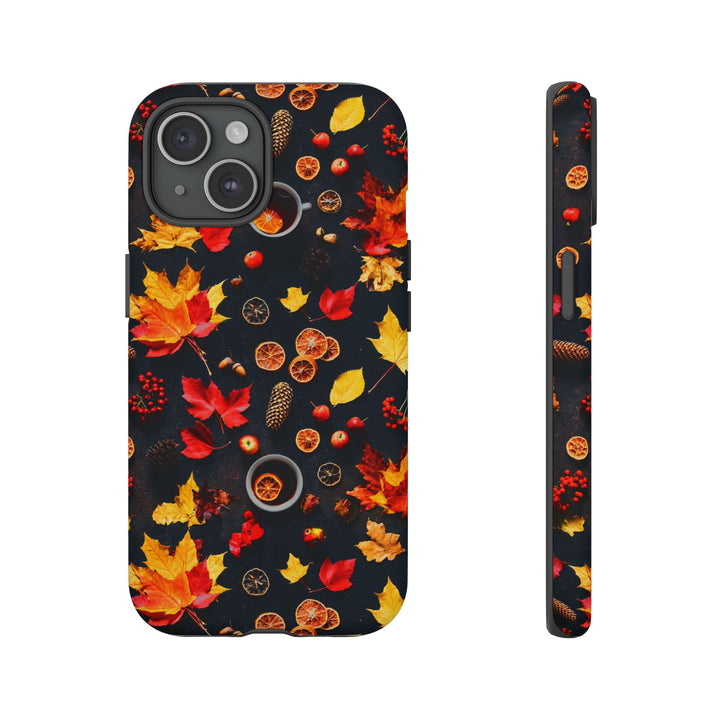 Cute Fall Fruit Phone Case Coquette Collage for, Samsung S24, S23, S22, S21, IPhone 15 Case | Iphone 14 Case, Iphone 13 Case, IPhone 16 Case - Studio40ParkLane