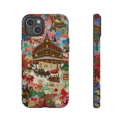 Aesthetic Tough London Coquette Collage Premium Phone Case - For iPhone 17 Pro Max iPhone 16 Pro iPhone 15 Iphone 14 Plus 13 Pro 12 11 10 XR - Studio40ParkLane