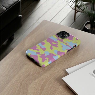 Cute IPhone Case | Spring Camouflage, iPhone 15 Case | iPhone 15 Pro Case, Iphone 14 Case, Iphone 14 Pro Max Case, Protective Iphone Case