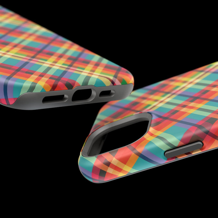 Checkered Plaid Magsafe Gift for Her Cute Phone Case for Iphone, | iPhone 16 | iPhone 15 Pro Max, Iphone 14 Pro Max, 13 12 11 10 9 8 7 - Studio40ParkLane