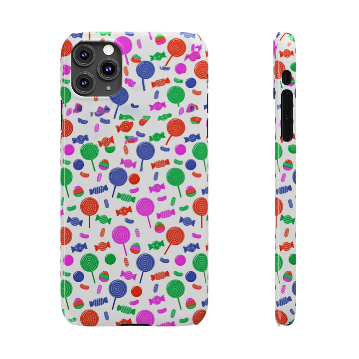 Slim Cute Phone Cases for Iphone - | iPhone 15 Case | iPhone 15 Pro Max Case, Iphone 14 Case, Iphone 14 Pro Max, Iphone 13, Summer Lollipops Red - Studio40ParkLane