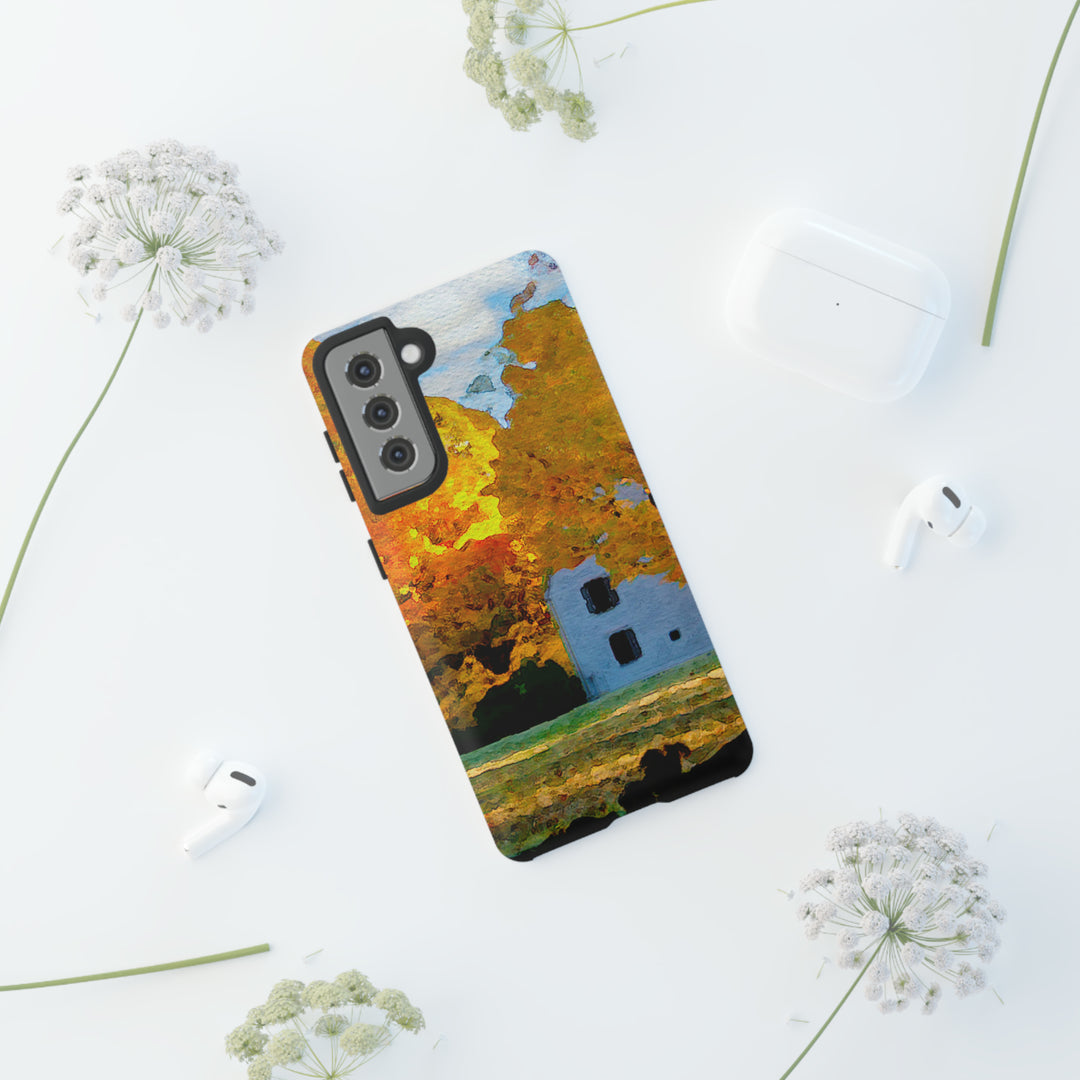 Cute Samsung Phone Case | Aesthetic Samsung Phone Case | Galaxy S23, S22, S21, S20 | New England Fall, Protective Phone Case - Studio40ParkLane