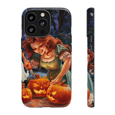 Autumn Fall Pumpkin Fairy Gift for Her Cute Phone Case for, Samsung Galaxy S24, S23, S22, S21, IPhone 16 Case | Iphone 15, Iphone 14, IPhone 13 Case