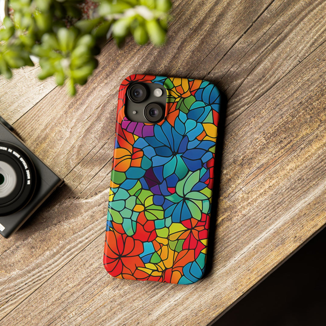 Slim Window Style Mosaic Gift for Her Cute Phone Cases for Iphone 16 Case | iPhone 15 Case | iPhone 15 Pro Max Case, Iphone 14, Iphone 14 Pro Max, Iphone 13 - Studio40ParkLane