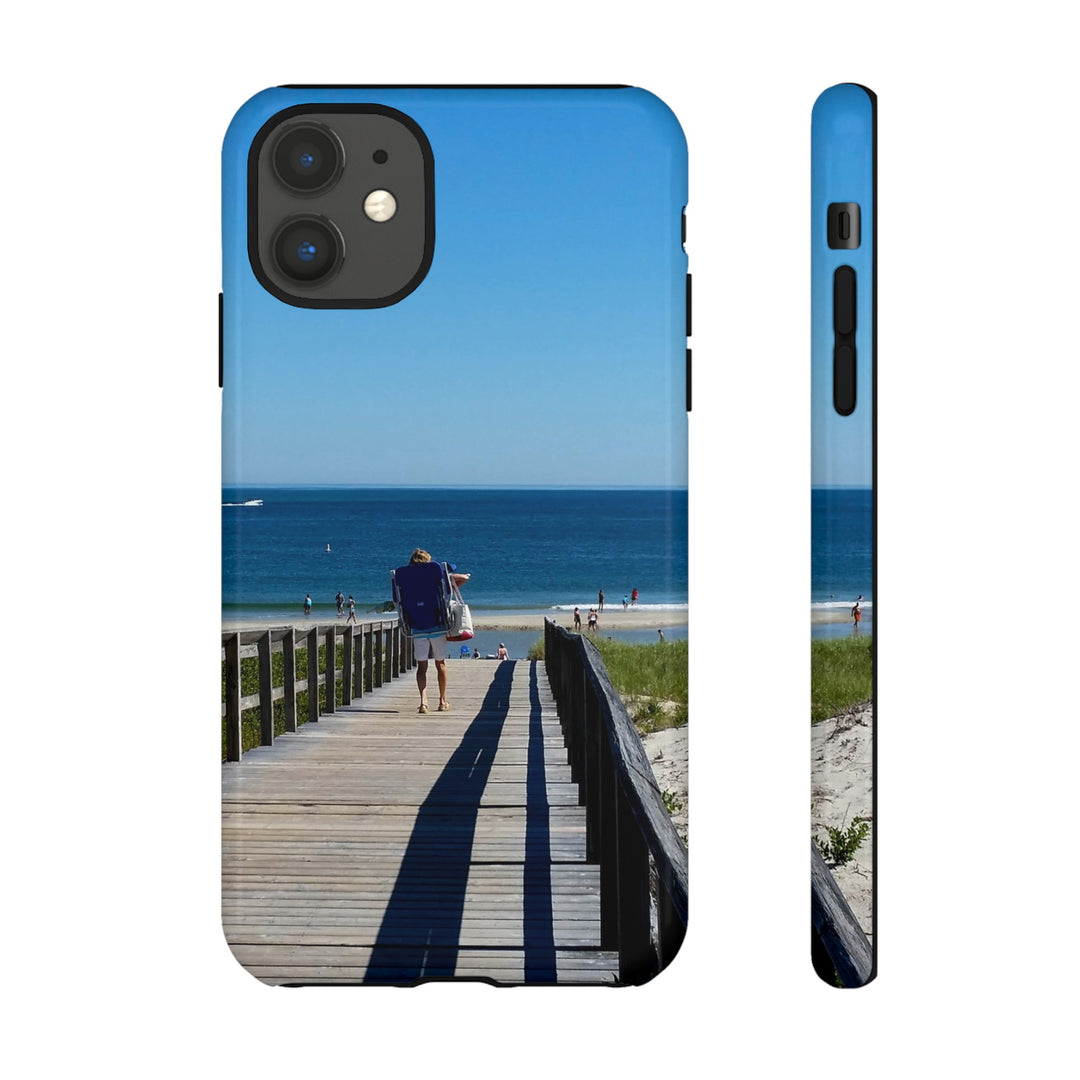 Cute Samsung Case | Cool Iphone Case | Summer Beach Walk, Samsung S24, S23, S22, S21, IPhone 15 Case | Iphone 14 Case, Iphone 13 Case - Studio40ParkLane