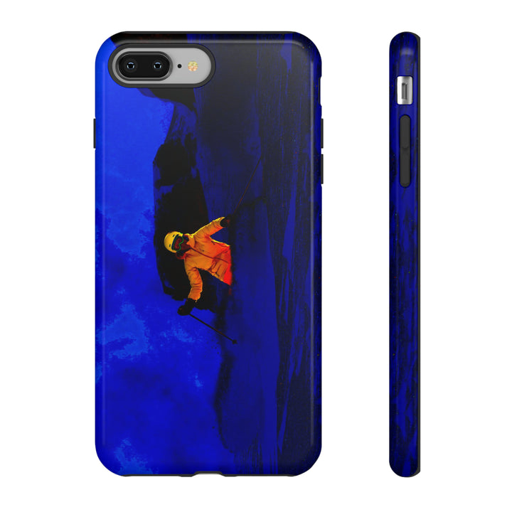 Cute IPhone Case | iPhone 15 Case | iPhone 15 Pro Max Case, Iphone 14 Case, Iphone 14 Pro Max Case IPhone Case for Art Lovers, Skier Mountain Night - Studio40ParkLane