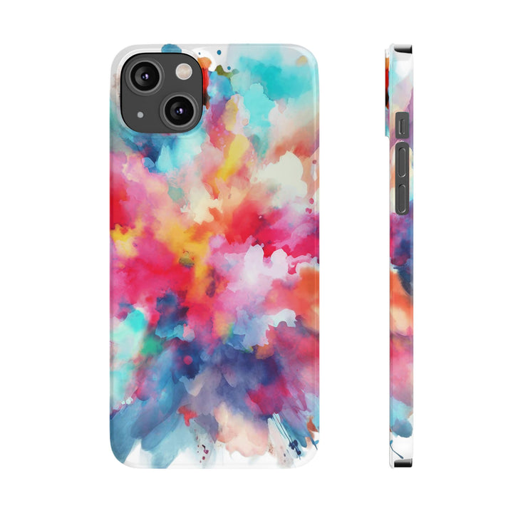 Slim Paint Splash Gift for Her Cute Phone Cases for Iphone 16 Pro Max | iPhone 15 Case | iPhone 15 Pro Max Case, Iphone 14, Iphone 14 Pro Max, Iphone 13 12 11 8 7 - Studio40ParkLane
