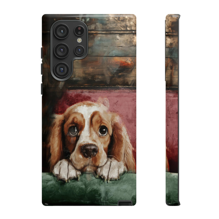 Cute Samsung Phone Case | Aesthetic Samsung Phone Case | Galaxy S23, S22, S21, S20 | Luxury case, Cute Cocker Spaniel Dog Phone Case - Studio40ParkLane