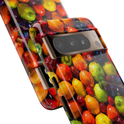 Impact Resistant, Fall Fruit, Cute Phone Cases for Samsung S24, S23, S22, S21, IPhone 15 pro Iphone 14 pro Iphone 13 IPhone 12 Iphone 11