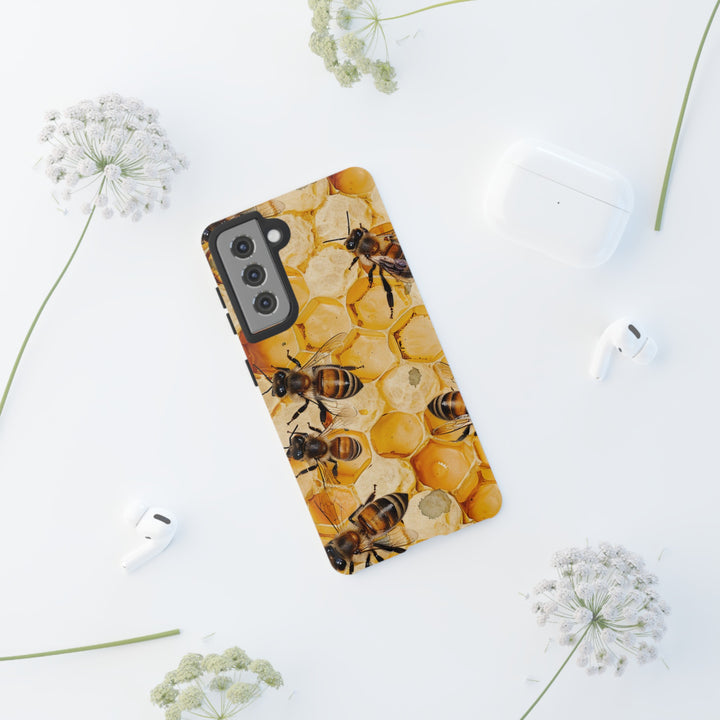 Cute Samsung Case | Cool Iphone Case | Honey Bees, Samsung S24, S23, S22, S21, IPhone 15 Case | Iphone 14 Case, Iphone 13 Case - Studio40ParkLane