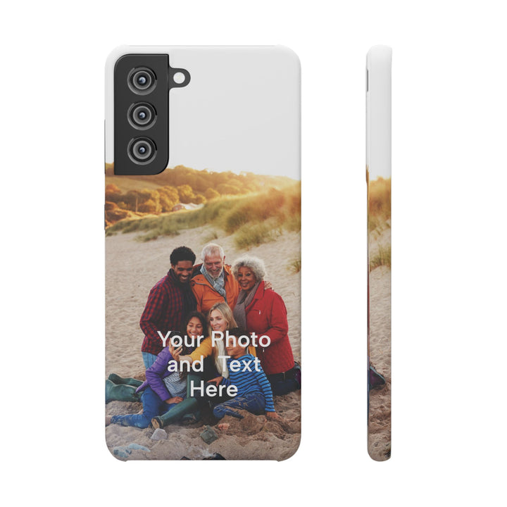 Snap Custom Personalized Family/Pet Cute Phone Cases for Samsung Galaxy S24, S23, S22, S21, S20, Plus, Ultra, Iphone 16, 15, 14, Pro and Max - Studio40ParkLane