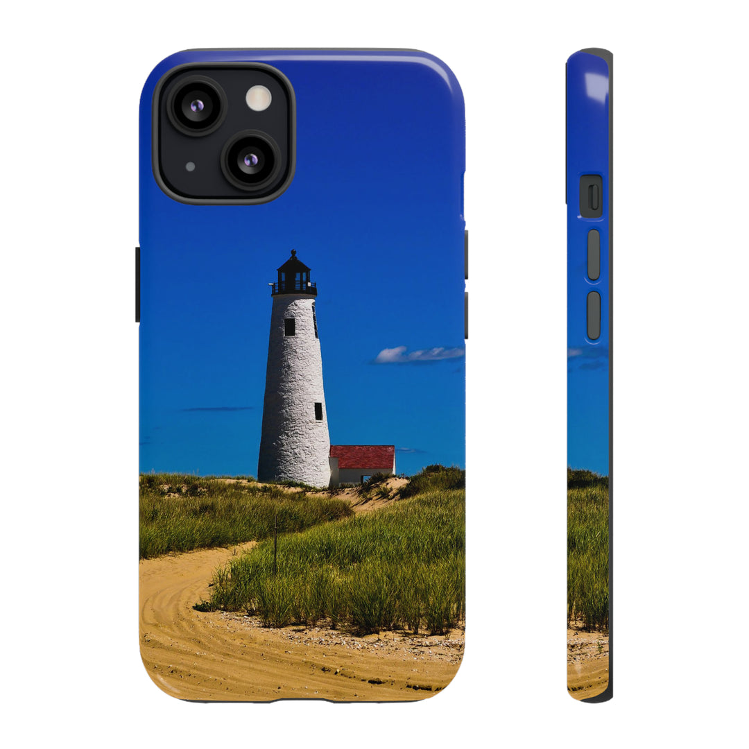Cute IPhone Case | iPhone 15 Case | iPhone 15 Pro Max Case, Iphone 14 Case, Iphone 14 Pro Max Case IPhone Case for Art Lovers - Beach Lighthouse - Studio40ParkLane