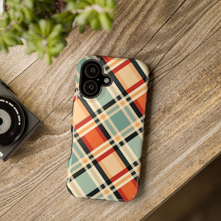 Checkered Plaid Magsafe Gift for Her Cute Phone Case for Iphone, | iPhone 16 | iPhone 15 Pro Max, Iphone 14 Pro Max, 13 12 11 10 9 8 7 - Studio40ParkLane