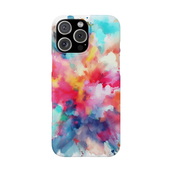 Slim Paint Splash Gift for Her Cute Phone Cases for Iphone 16 Pro Max | iPhone 15 Case | iPhone 15 Pro Max Case, Iphone 14, Iphone 14 Pro Max, Iphone 13 12 11 8 7 - Studio40ParkLane