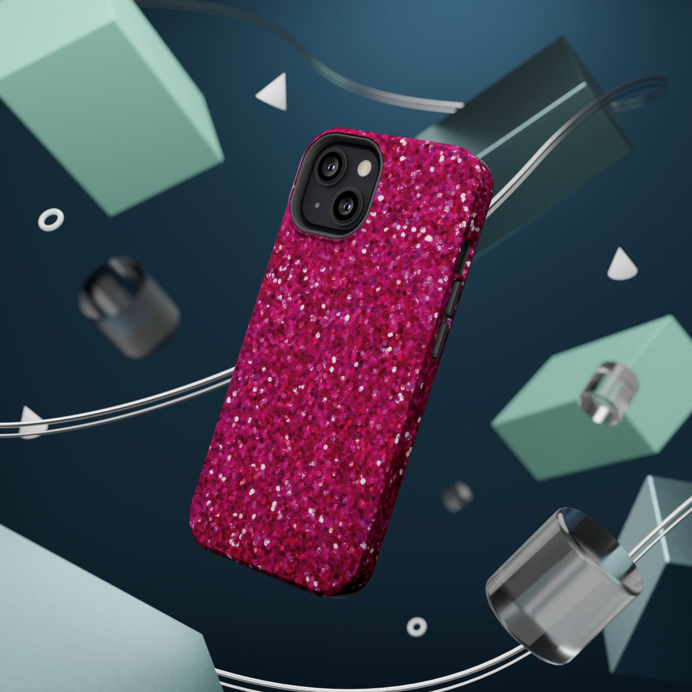 Non Glitter Pink Color Composition Magsafe Cute Phone Case for Iphone Gift for Her,  | iPhone 15 Case | iPhone 15 Pro Max Case, Iphone 14, Iphone 14 Pro Max, Iphone 13, Iphone 16