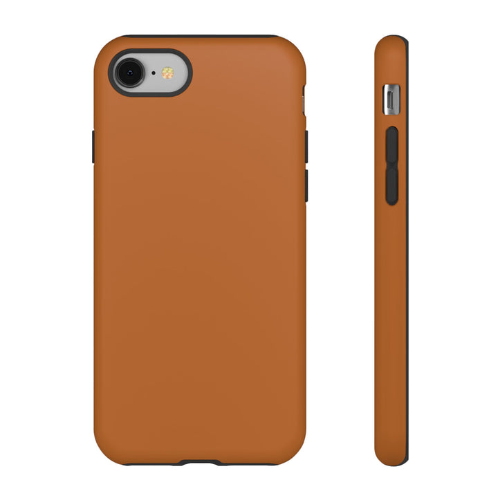 Premium Tough Rusty Brown Orange Gift for Her Cute Phone Cases for Samsung S25 S24, S23, S22, S21, Iphone, 16, 15, 14, 13 Pro Max Ultra - Studio40ParkLane