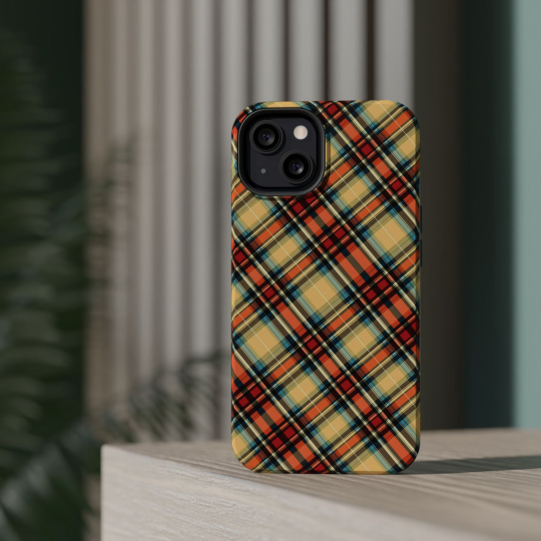 Checkered Plaid Magsafe Gift for Her Cute Phone Case for Iphone, | iPhone 16 | iPhone 15 Pro Max, Iphone 14 Pro Max, 13 12 11 10 9 8 7 - Studio40ParkLane