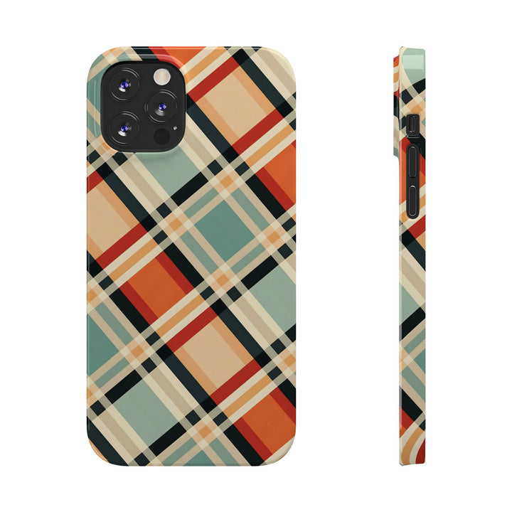 Slim Checkered Plaid Gift for Her Cute Phone Cases for Iphone 16 Pro Max | iPhone 15 Case | iPhone 15 Pro Max Case, Iphone 14, 13, 12, 11, 10, 8, 7 - Studio40ParkLane