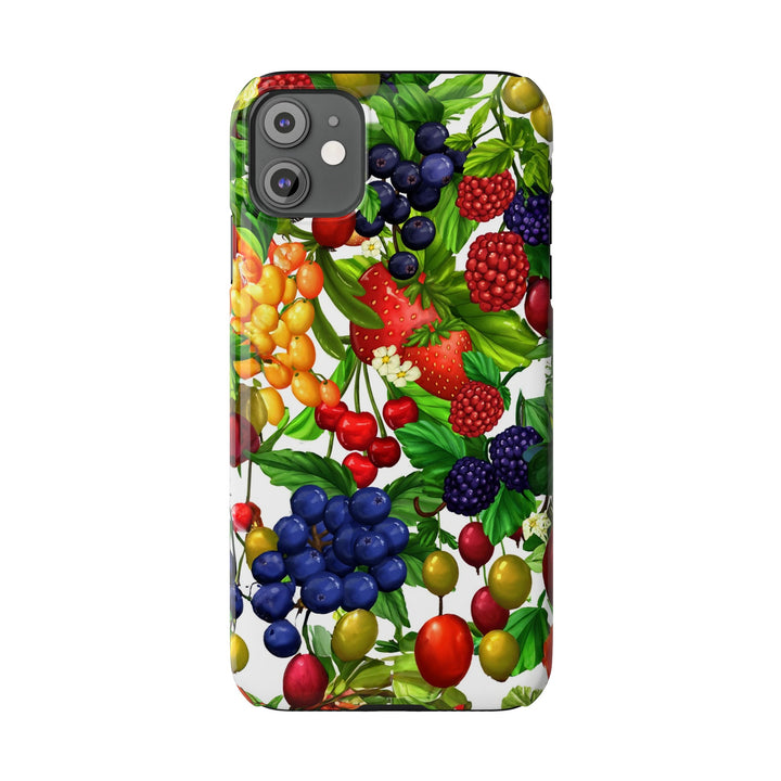 Slim Cute Phone Cases for Iphone - | iPhone 15 Case | iPhone 15 Pro Max Case, Iphone 14 Case, Iphone 14 Pro Max, Iphone 13, Summer Mixed Fruit - Studio40ParkLane