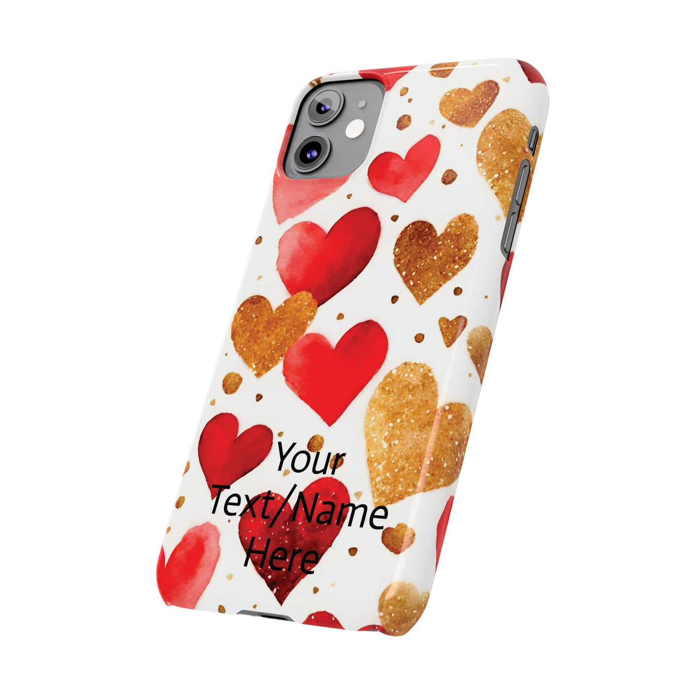 Slim Custom Personalized Valentine Love Gift for Her Cute Phone Cases for Iphone 16 Pro Max | iPhone 15 Case | iPhone 15 Pro Max Case, Iphone 14