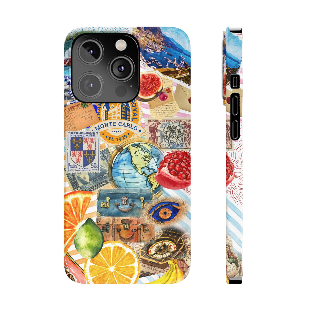 Slim Trendy French Coquette Collage Gift for Her Cute Phone Cases for Iphone 16 Cases | iPhone 15 Case | iPhone 15 Pro Max Case, Iphone 14 Case, Iphone 13, Slim - Studio40ParkLane