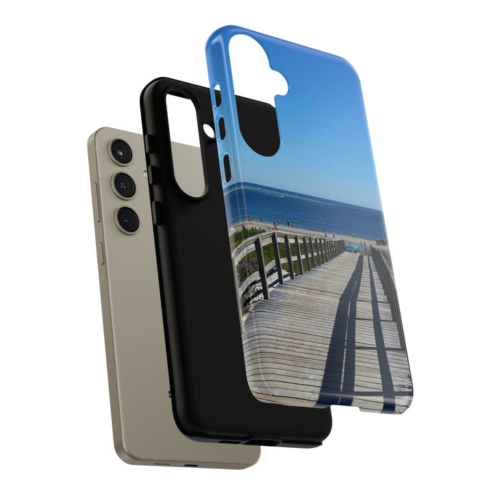 Cute Samsung Case | Cool Iphone Case | Summer Beach Walk, Samsung S24, S23, S22, S21, IPhone 15 Case | Iphone 14 Case, Iphone 13 Case - Studio40ParkLane