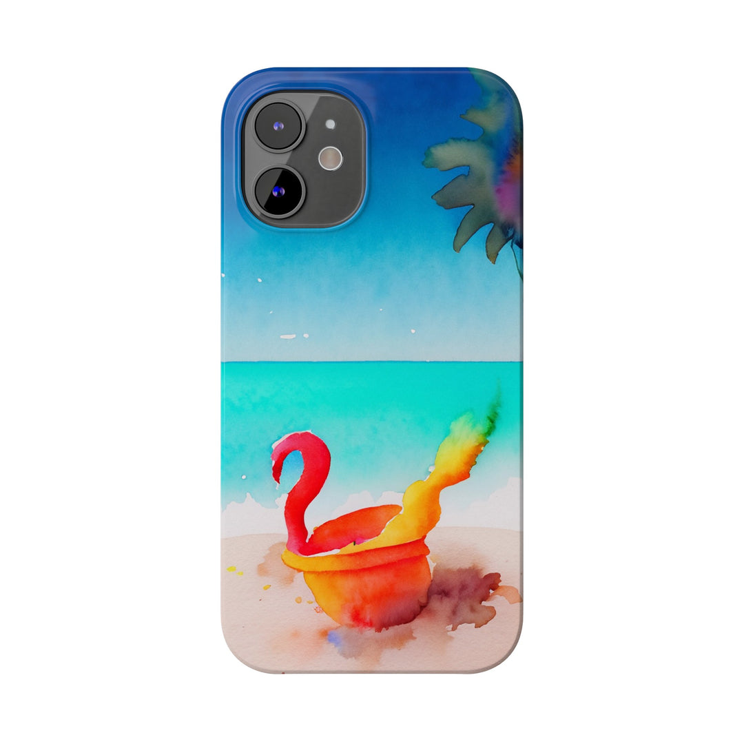 Slim Cute Phone Cases for Iphone - | iPhone 15 Case | iPhone 15 Pro Max Case, Iphone 14 Case, Iphone 14 Pro Max, Iphone 13, Summer Beach Bucket - Studio40ParkLane