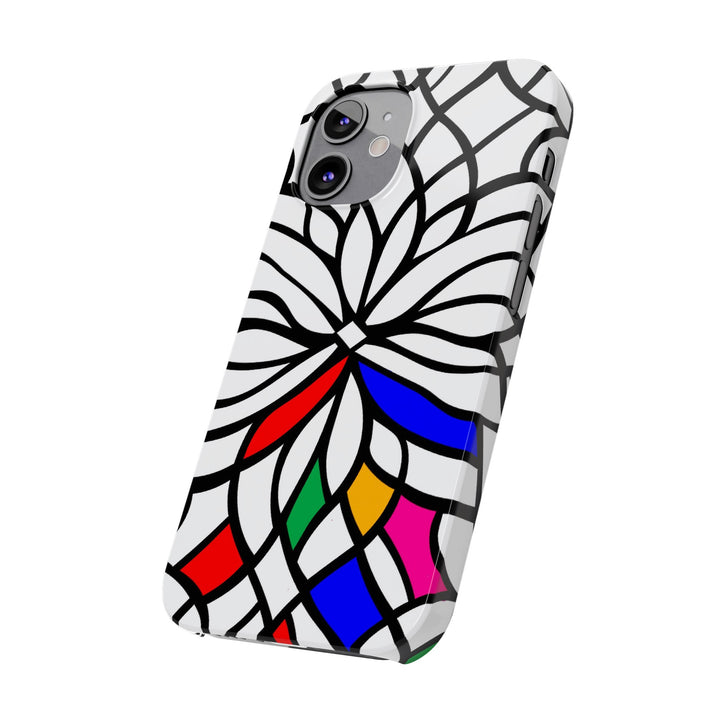 Slim Cute Phone Cases for Iphone | iPhone 15 Case | iPhone 15 Pro Max Case, Iphone 14, Iphone 14 Pro Max, Iphone 13, Colored Spider Web - Studio40ParkLane
