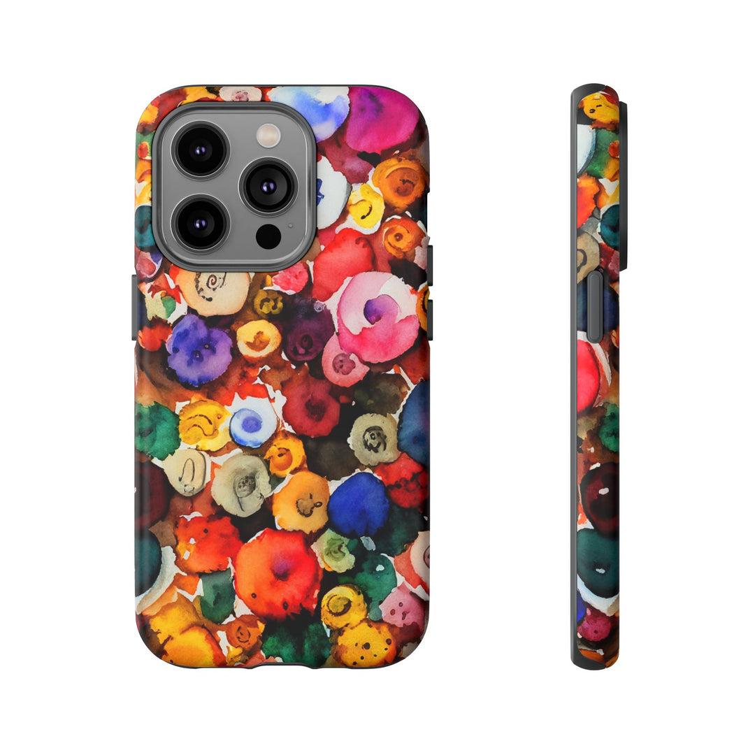 Impact Resistant, Fall Colors Buttons, Cute Phone Cases for Samsung S24, S23, S22, S21, IPhone 15 pro Iphone 14 pro Iphone 13 IPhone 12 Iphone 11 - Studio40ParkLane