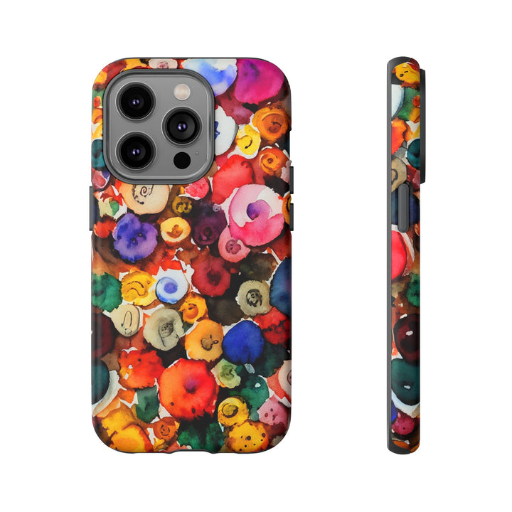 Impact Resistant, Fall Colors Buttons, Cute Phone Cases for Samsung S24, S23, S22, S21, IPhone 15 pro Iphone 14 pro Iphone 13 IPhone 12 Iphone 11 - Studio40ParkLane